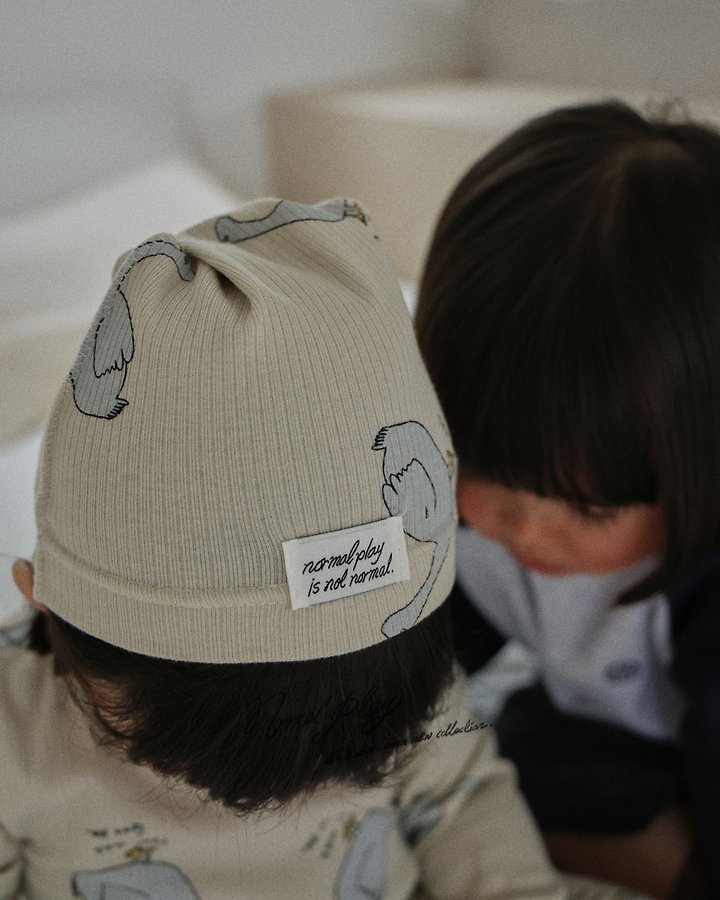 Normalplay - Korean Baby Fashion - #babyfever - Normal Duck Ribbed Pointed Hat - 10