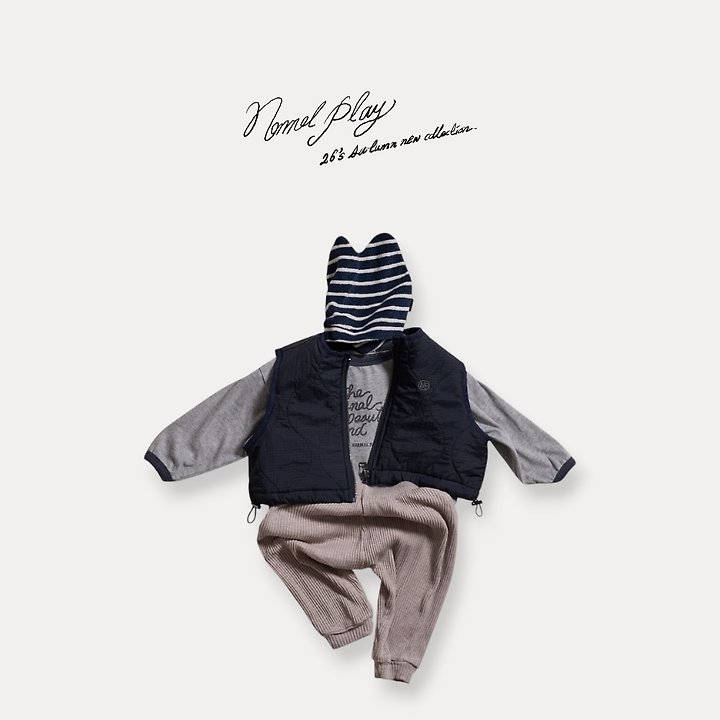 Normalplay - Korean Baby Fashion - #babyfever - Beautiful Combo Tee - 6