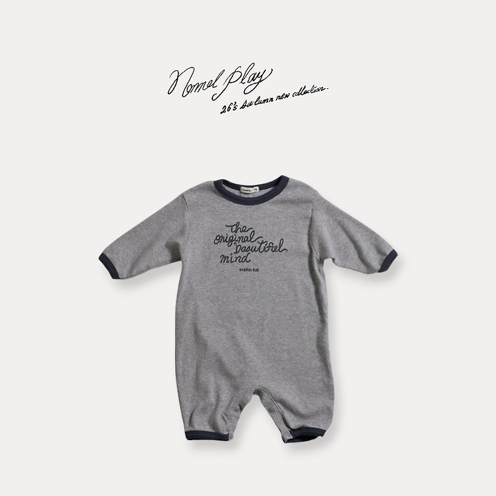 Normalplay - Korean Baby Fashion - #babyfever - Beautiful Baby Bodysuit - 3