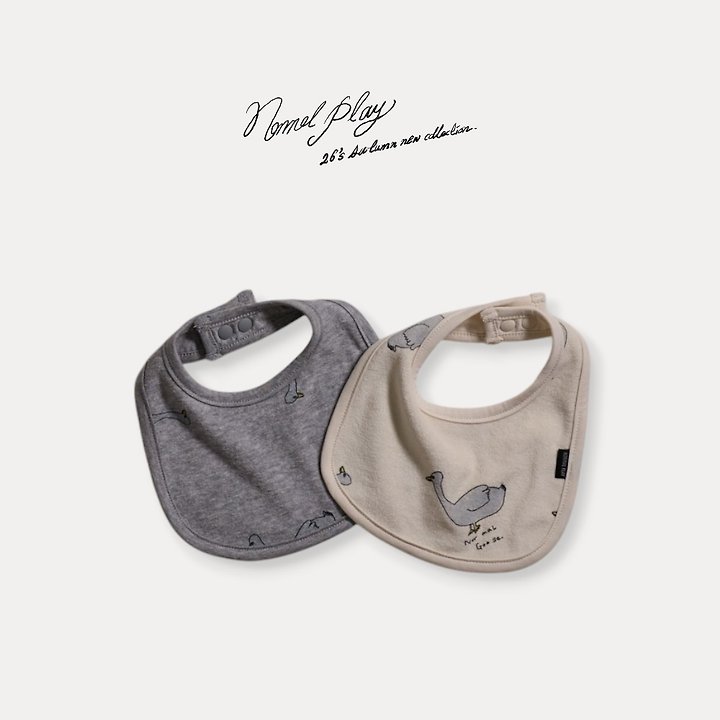 Normalplay - Korean Baby Fashion - #babyfever - Terry Duck Bib