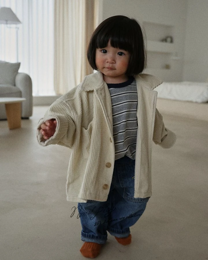Normalplay - Korean Baby Fashion - #babyfever - Day Stripe Tee - 7