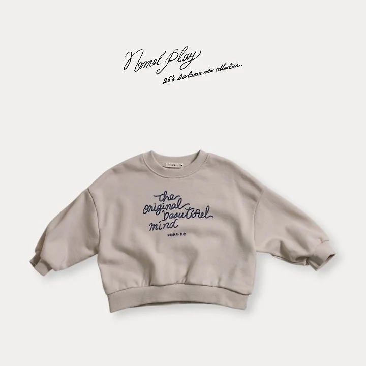 Normalplay - Korean Baby Fashion - #babygirlfashion - Beautiful Sweatshirt - 3