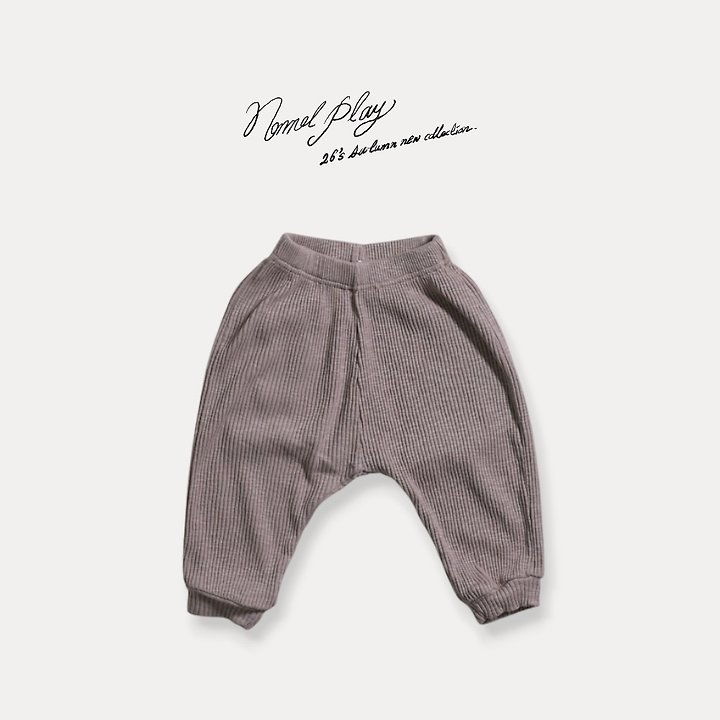 Normalplay - Korean Baby Fashion - #babygirlfashion - Wasabi Baggy Pants - 5