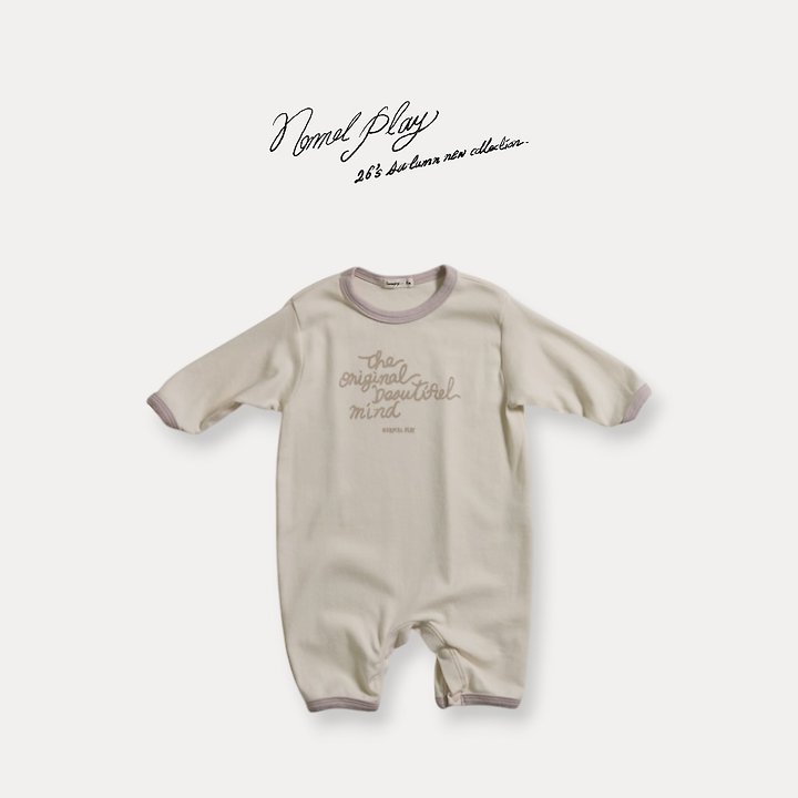 Normalplay - Korean Baby Fashion - #babyfever - Beautiful Baby Bodysuit - 4