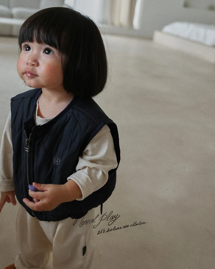 Normalplay - Korean Baby Fashion - #babylifestyle - Honey Crop Vest - 9