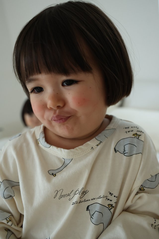Normalplay - Korean Baby Fashion - #babylifestyle - Normal Duck All-Over Print Single Tee - 7