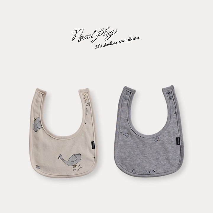 Normalplay - Korean Baby Fashion - #babylifestyle - Terry Duck Bib - 3
