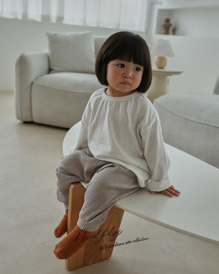 Normalplay - Korean Baby Fashion - #babyoninstagram - Wasabi Baggy Pants - 7
