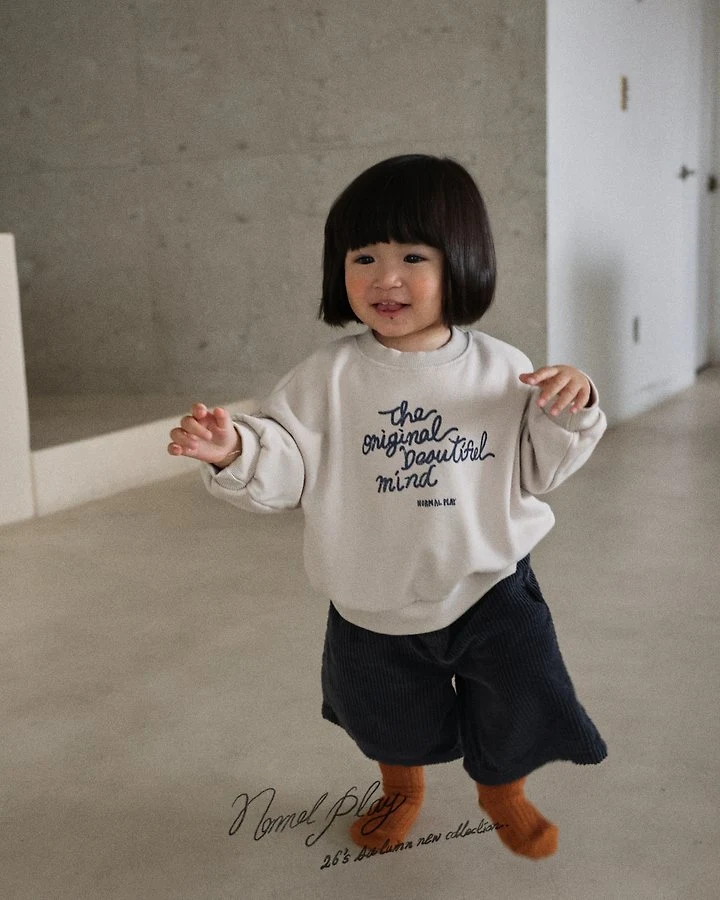 Normalplay - Korean Baby Fashion - #babyootd - Beautiful Sweatshirt - 6