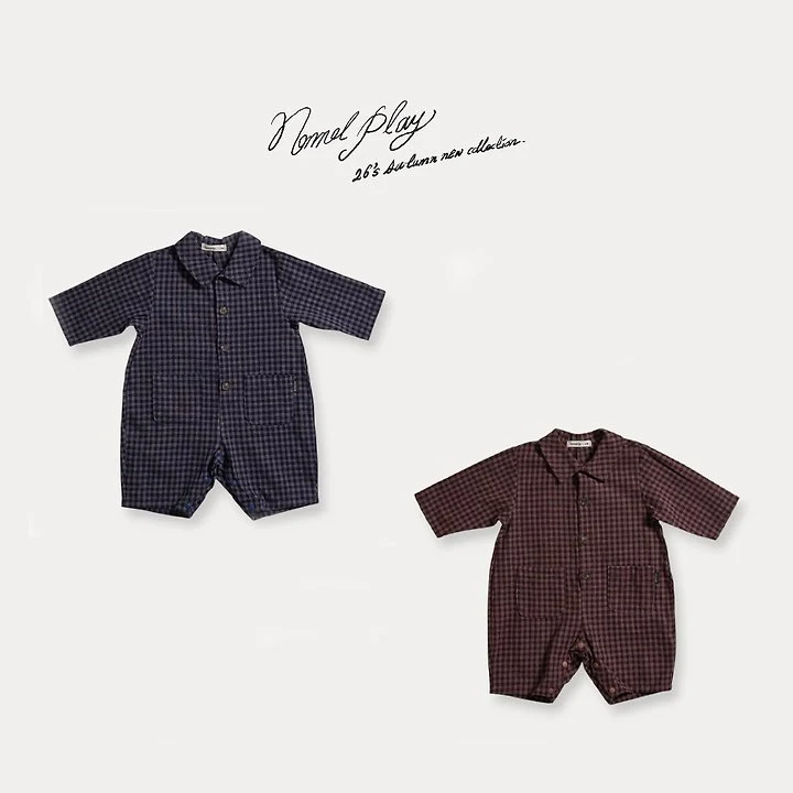 Normalplay - Korean Baby Fashion - #babyootd - Tart Collar Bodysuit - 5