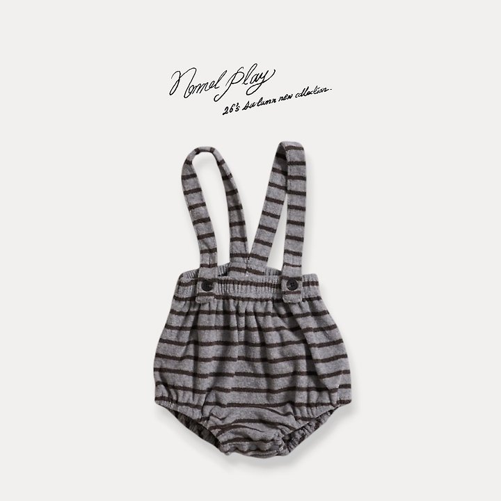 Normalplay - Korean Baby Fashion - #babyoninstagram - Melody Suspender Bloomers - 4