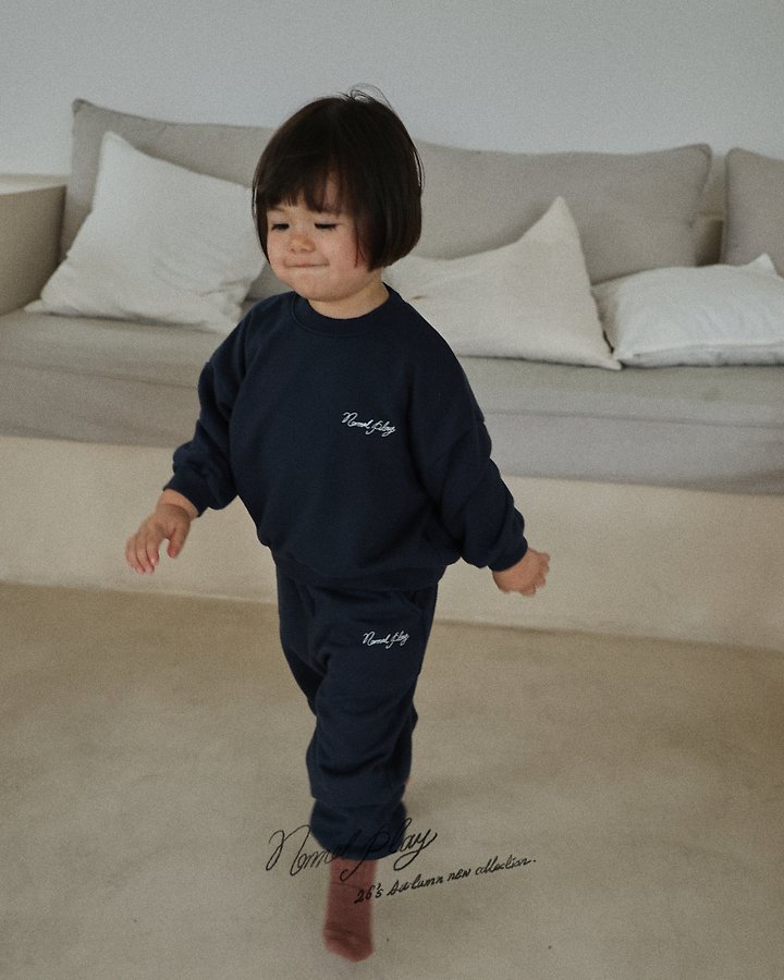 Normalplay - Korean Baby Fashion - #babyootd - Mongle Jogger Pants - 11