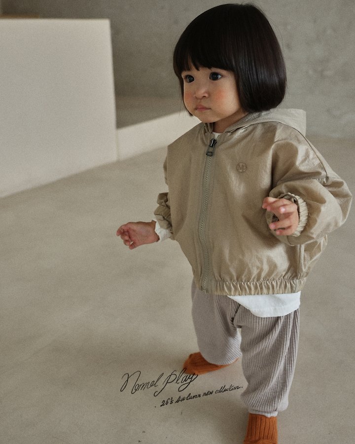 Normalplay - Korean Baby Fashion - #babyootd - Wasabi Baggy Pants - 8