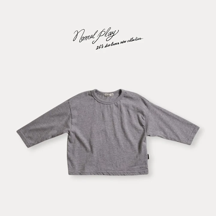 Normalplay - Korean Baby Fashion - #babyoninstagram - Normal Bio Single Tee - 4