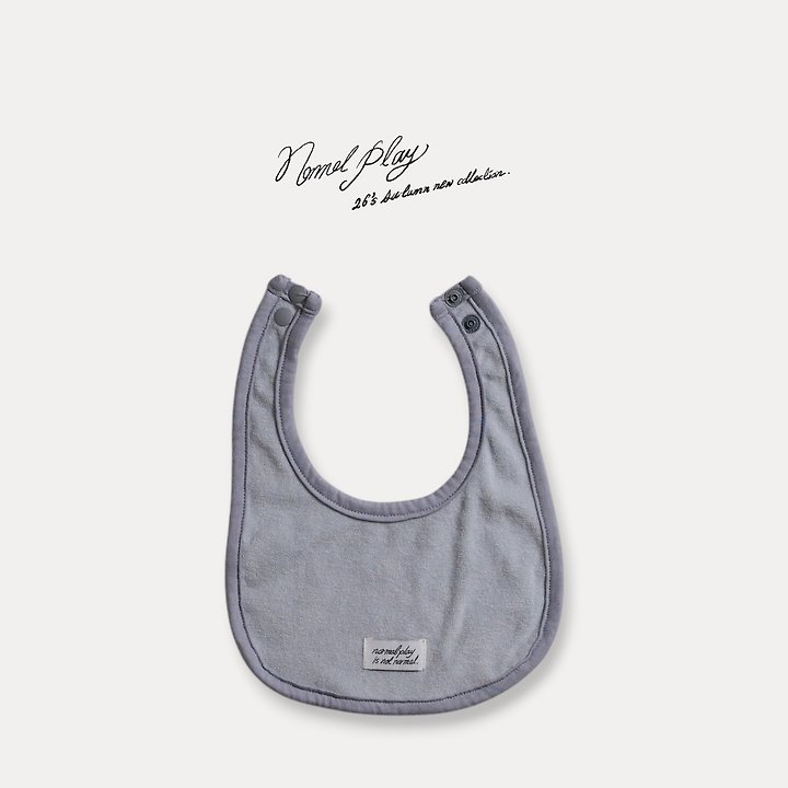 Normalplay - Korean Baby Fashion - #babyootd - Normal Terry Bib - 3