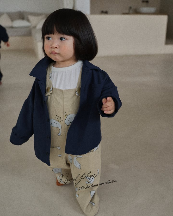 Normalplay - Korean Baby Fashion - #babyootd - Normal Duck Suspender Pants - 10