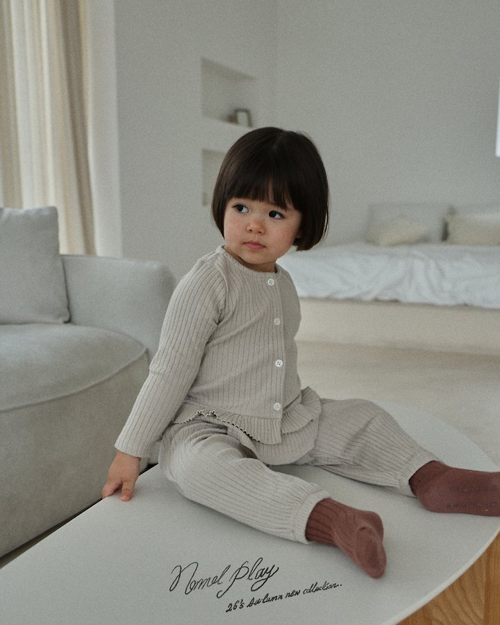 Normalplay - Korean Baby Fashion - #babyootd - Marie Cardigan - 8