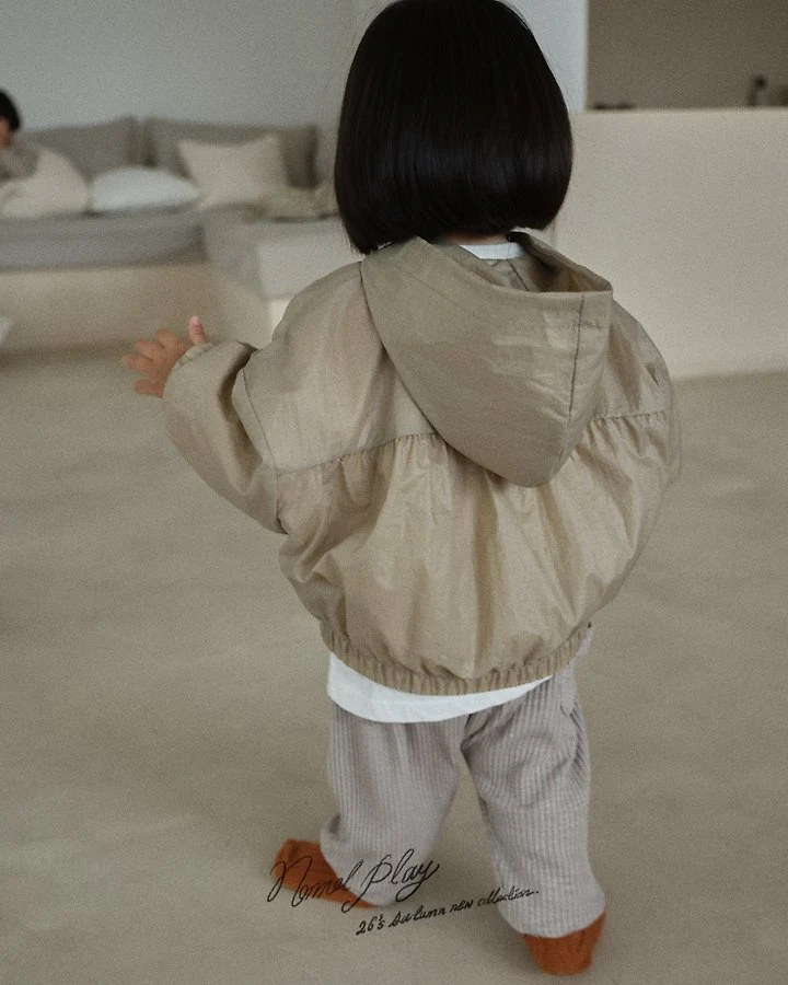 Normalplay - Korean Baby Fashion - #babyoutfit - Dove Shirring Zip-Up - 10