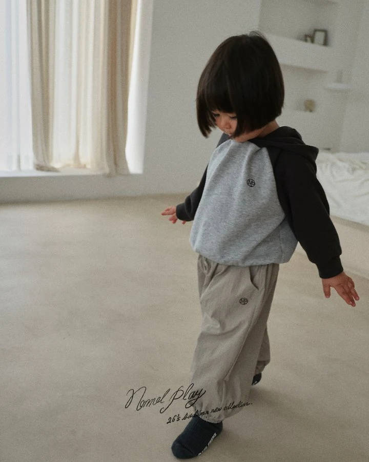 Normalplay - Korean Baby Fashion - #babyoutfit - Basic Reversible Hoodie - 7