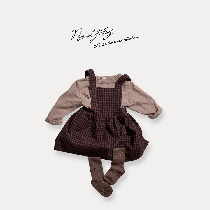 Normalplay - Korean Baby Fashion - #babyoutfit - Solid Slub Tee - 5