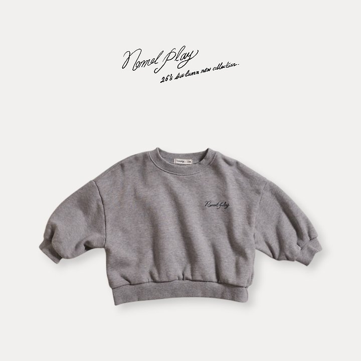 Normalplay - Korean Baby Fashion - #babyoutfit - Mongle Sweatshirt - 3