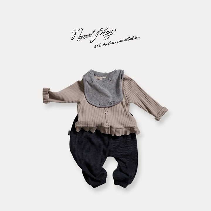 Normalplay - Korean Baby Fashion - #babyoutfit - Wasabi Baggy Pants - 10