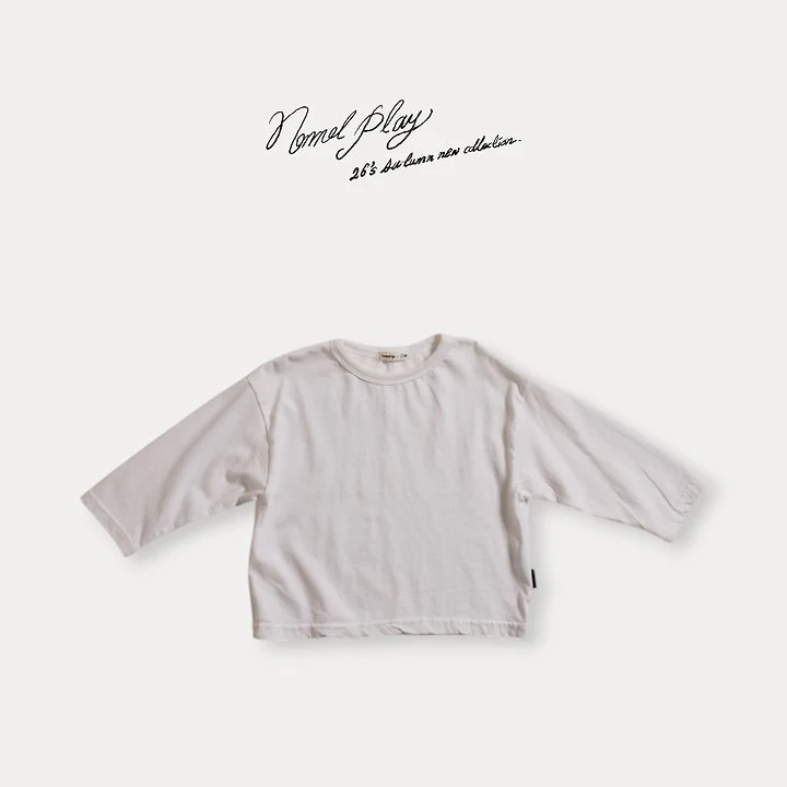 Normalplay - Korean Baby Fashion - #babyoutfit - Normal Bio Single Tee - 6