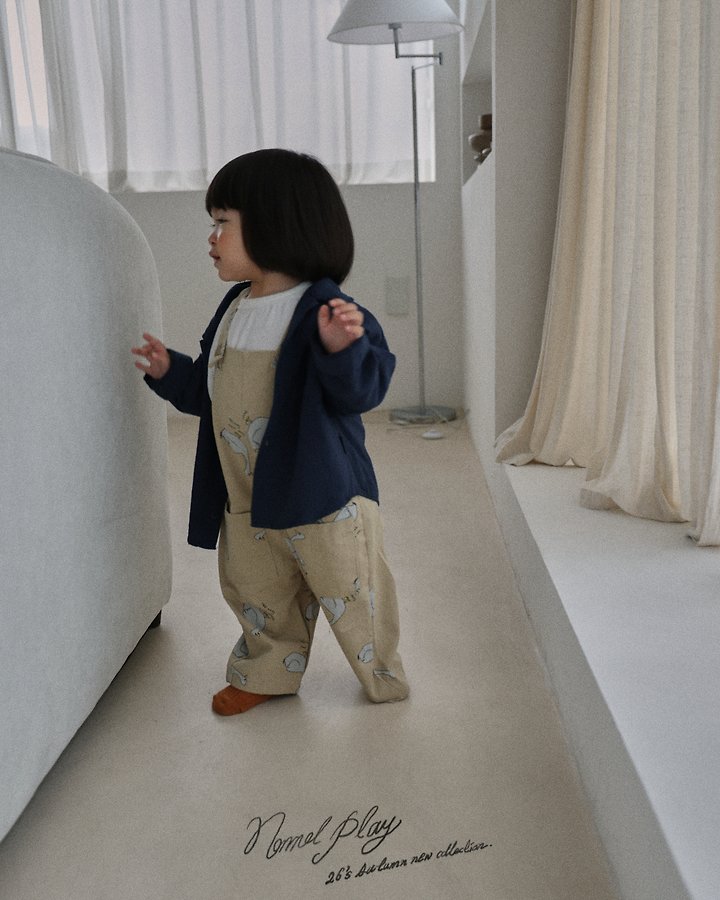 Normalplay - Korean Baby Fashion - #babyoutfit - Normal Duck Suspender Pants - 11