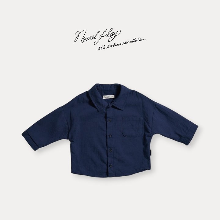 Normalplay - Korean Baby Fashion - #babyoutfit - Half Moon Shirt - 5