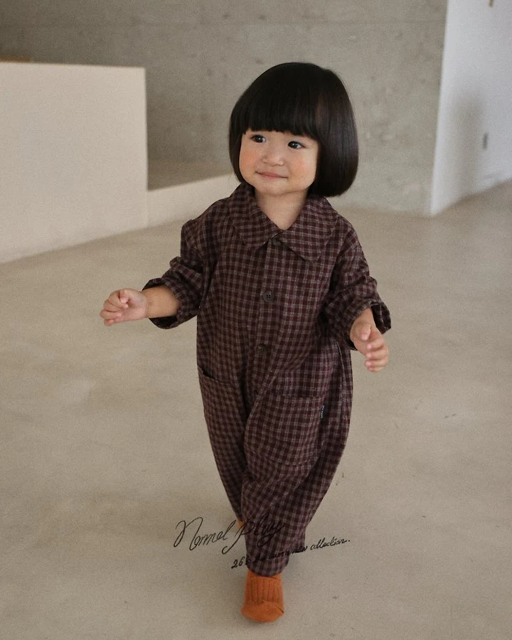 Normalplay - Korean Baby Fashion - #babywear - Tart Collar Bodysuit - 8