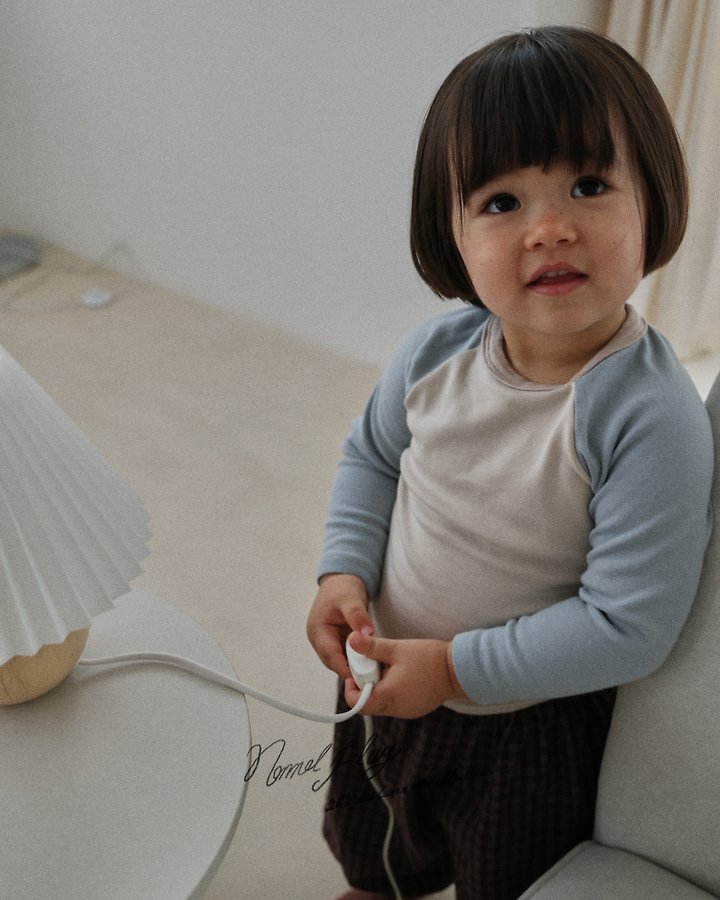 Normalplay - Korean Baby Fashion - #babywear - Rib Combo Tee - 7
