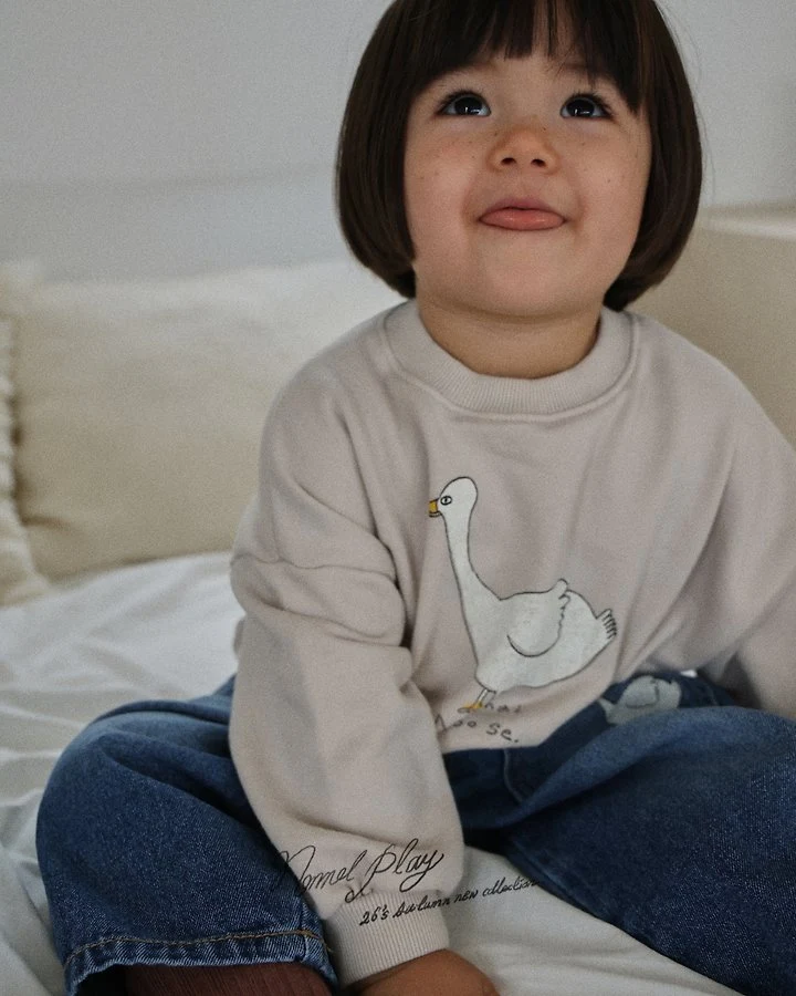 Normalplay - Korean Baby Fashion - #babywear - Goose Duck Sweatshirt - 9