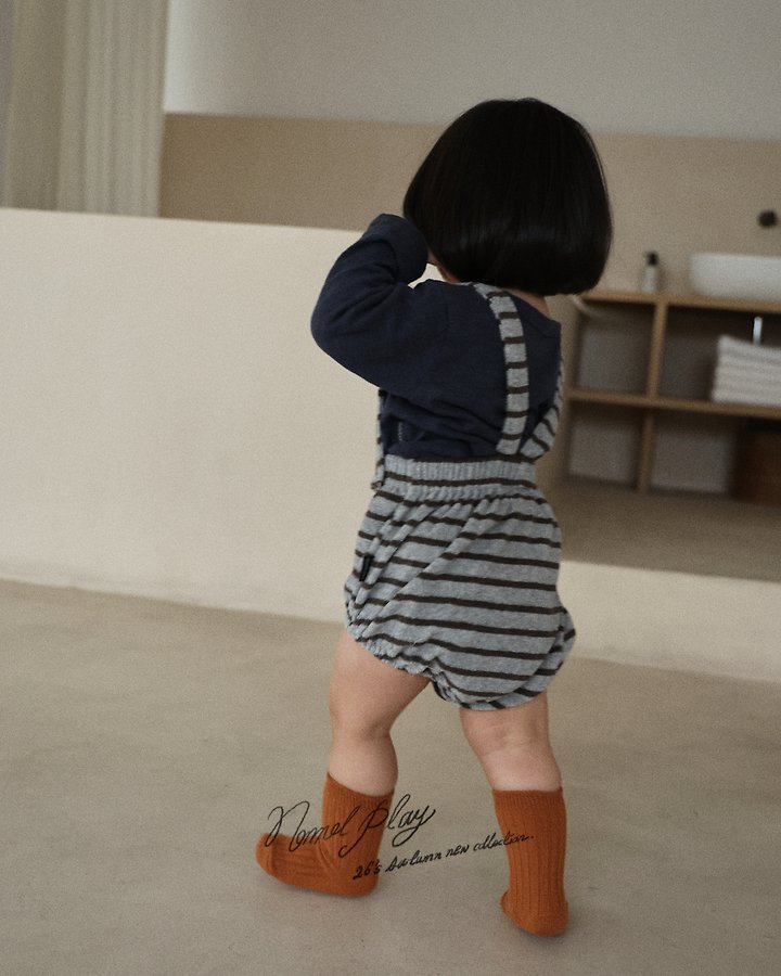 Normalplay - Korean Baby Fashion - #babywear - Melody Suspender Bloomers - 7