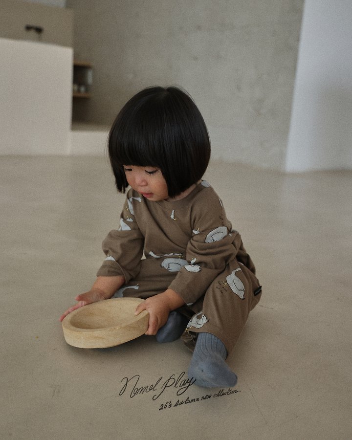 Normalplay - Korean Baby Fashion - #babywear - Normal Duck Single Baby Bodysuit - 9
