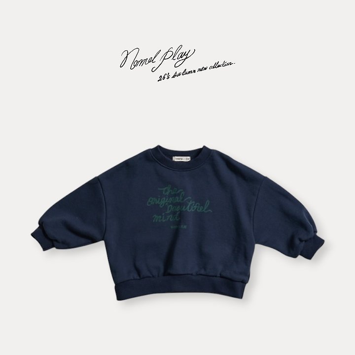 Normalplay - Korean Baby Fashion - #onlinebabyboutique - Beautiful Sweatshirt - 10