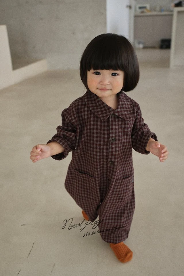 Normalplay - Korean Baby Fashion - #onlinebabyboutique - Tart Collar Bodysuit - 9