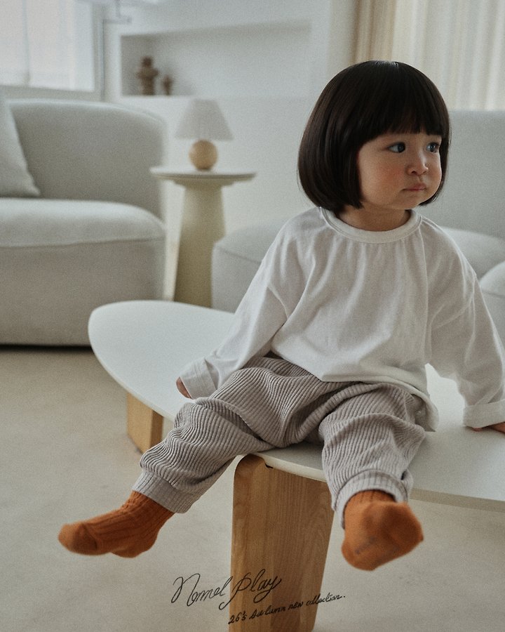 Normalplay - Korean Baby Fashion - #onlinebabyboutique - Wasabi Baggy Pants - 12