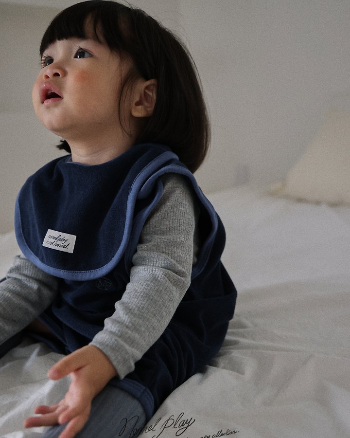 Normalplay - Korean Baby Fashion - #onlinebabyboutique - Normal Terry Bib - 7