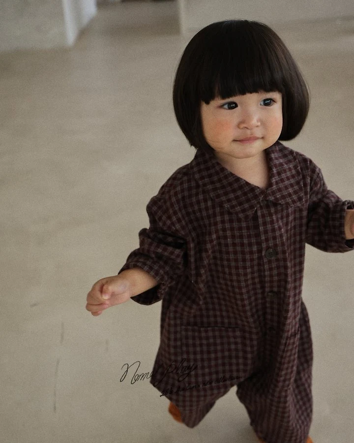 Normalplay - Korean Baby Fashion - #onlinebabyshop - Tart Collar Bodysuit - 10