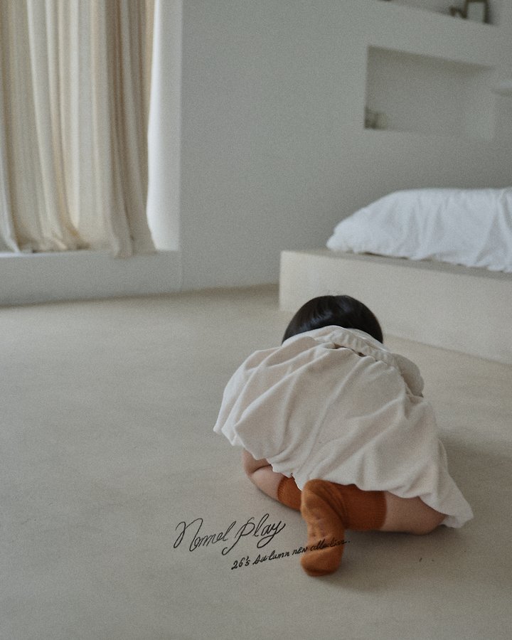 Normalplay - Korean Baby Fashion - #onlinebabyshop - Velour Balloon Pants - 12