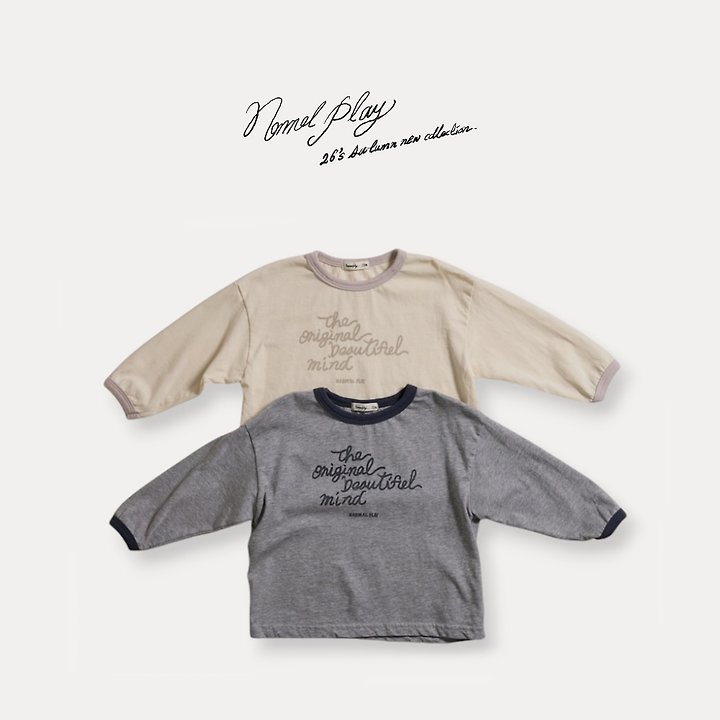 Normalplay - Korean Baby Fashion - #smilingbaby - Beautiful Combo Tee