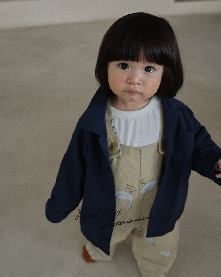Normalplay - Korean Baby Fashion - #smilingbaby - Half Moon Shirt - 9
