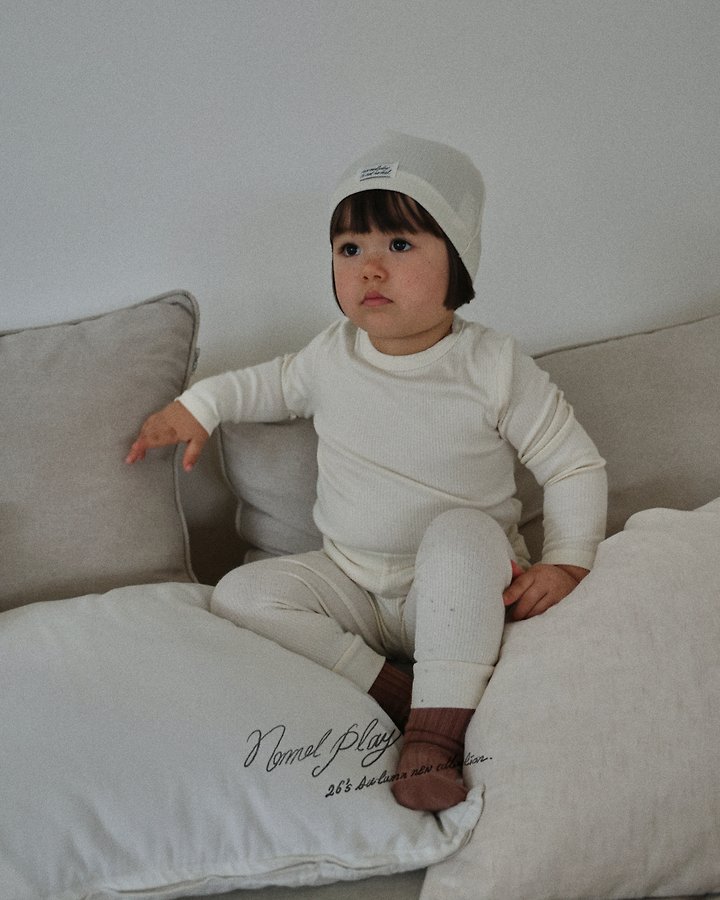 Normalplay - Korean Baby Fashion - #smilingbaby - Soft Autumn Long Sleeve Tee - 7