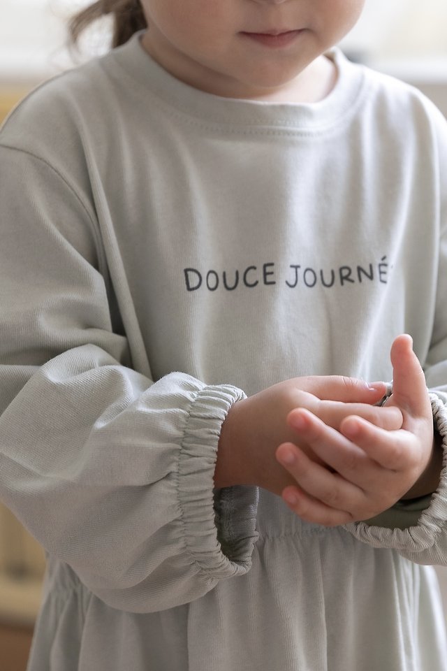 Oatmeal - Korean Children Fashion - #Kfashion4kids - Duce One-piece - 6