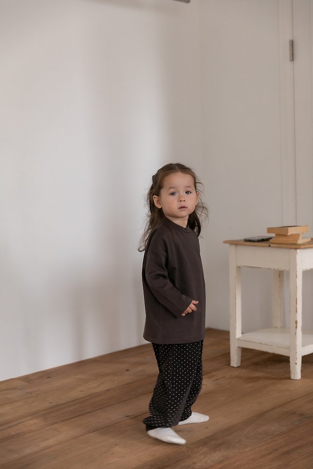 Oatmeal - Korean Children Fashion - #childofig - Dot Pants - 7