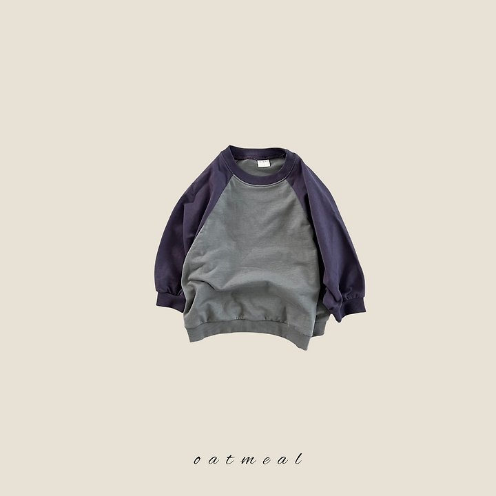 Oatmeal - Korean Children Fashion - #prettylittlegirls - Tutu Raglan Sweatshirt - 4