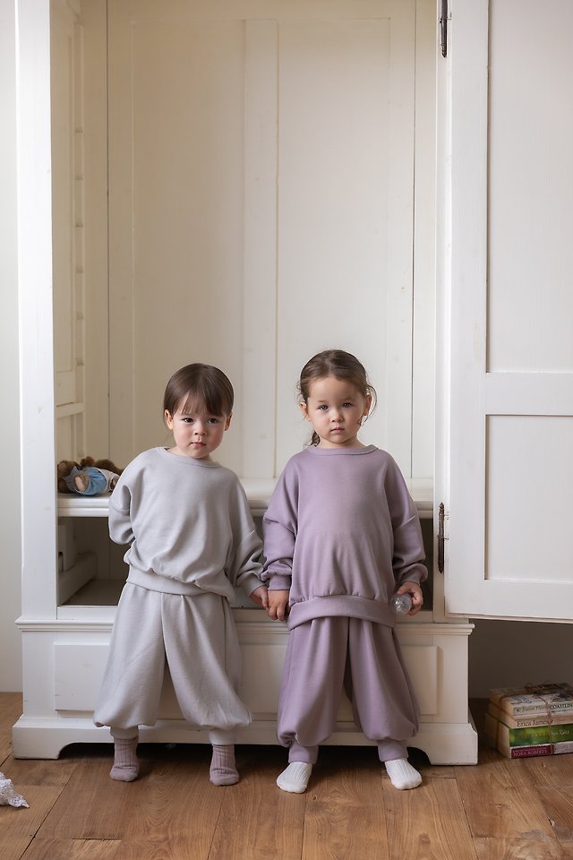 Oatmeal - Korean Children Fashion - #childrensboutique - Mellow Set - 5