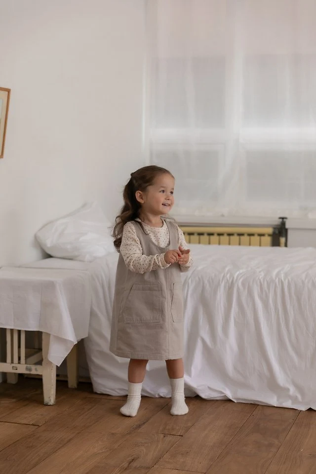 Oatmeal - Korean Children Fashion - #childrensboutique - Milly One-piece - 12