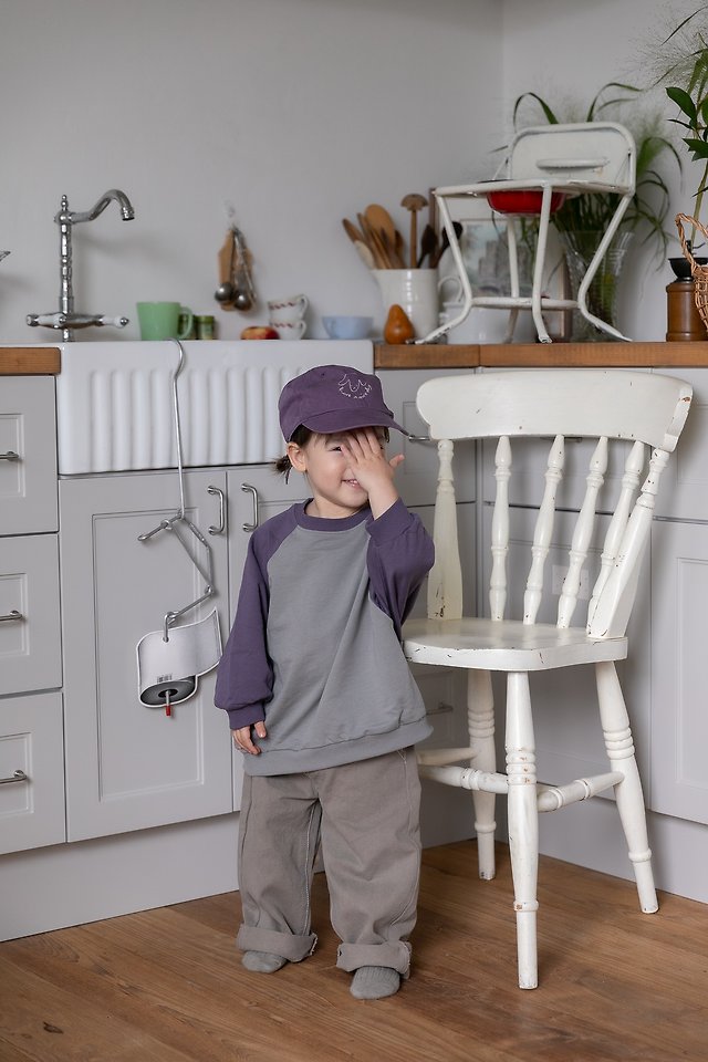 Oatmeal - Korean Children Fashion - #childrensboutique - Tutu Raglan Sweatshirt - 6