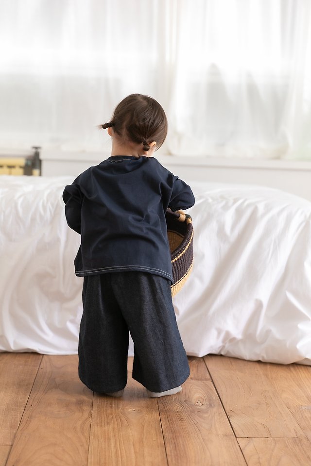 Oatmeal - Korean Children Fashion - #designkidswear - Bono Denim Pants - 11